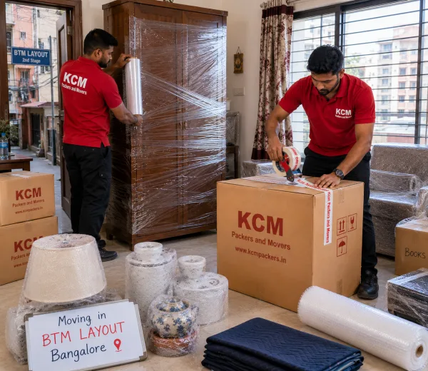 BTM Layout — Local Expertise KCM Movers BTM Layout Bangalore
