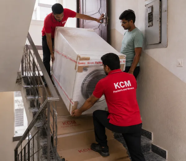 Delta III Greater Noida — Local Expertise KCM crew handling a home move in Delta III Greater Noida