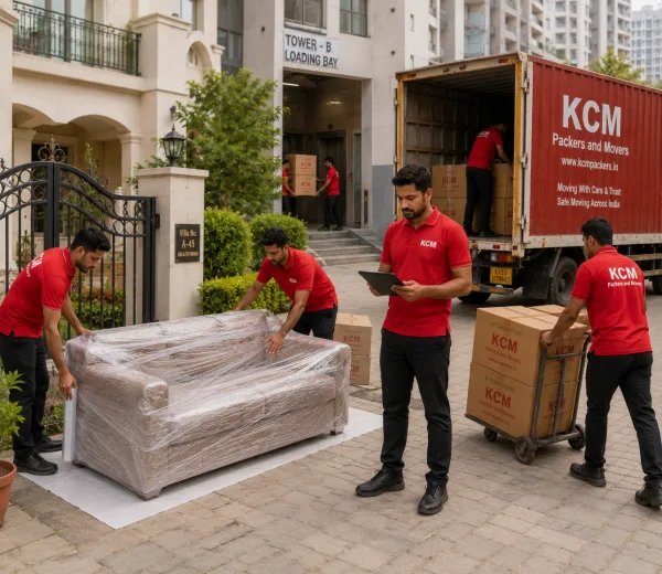 Greater Noida — Local Expertise KCM crew handling a relocation in Greater Noida