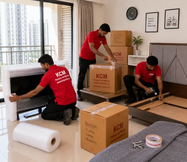 Sector 101 Noida — Local Expertise KCM crew handling a home move in Sector 101 Noida