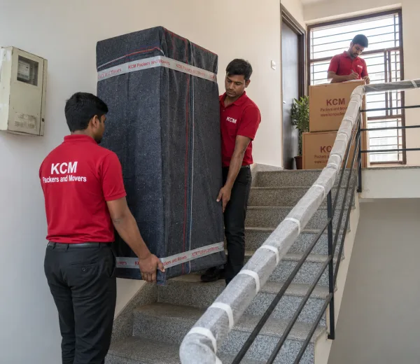 Sector 55 Noida — Local Expertise KCM crew handling a home and shop move in Sector 55 Noida