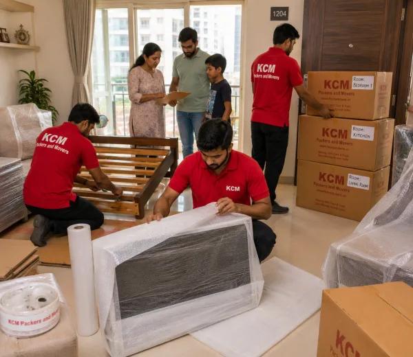 Sector 82 Noida — Local Expertise KCM crew handling a home and office move in Sector 82 Noida