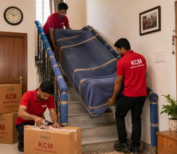 Sector Sigma I Greater Noida — Local Expertise KCM crew handling a home move in Sector Sigma I Greater Noida