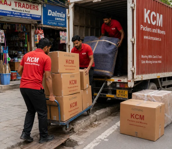 Surajpur Greater Noida — Local Expertise KCM crew handling a home move in Surajpur Greater Noida
