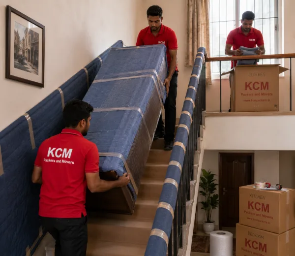 Zeta II Greater Noida — Local Expertise KCM crew handling a home move in Zeta II Greater Noida